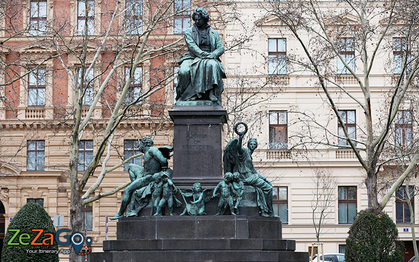 Beethoven Statue in Vienna