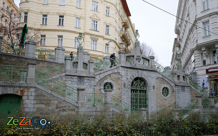 Fillgraderstiege in Vienna