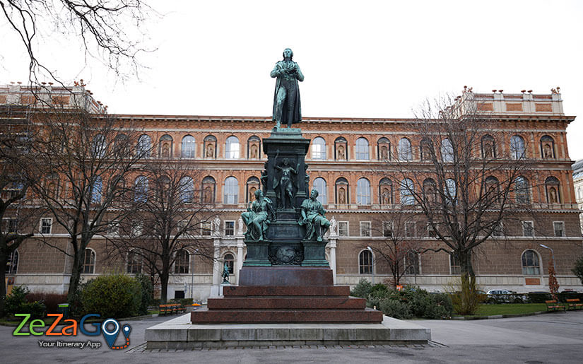 Schiller Monument in Vienna