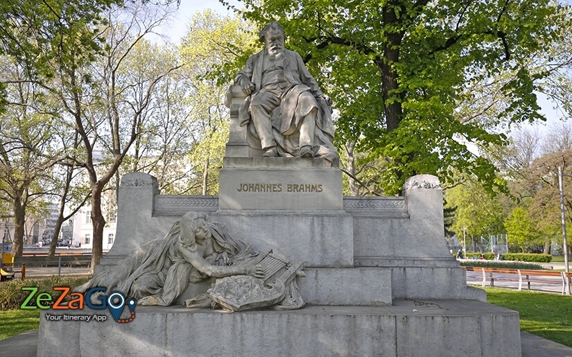 Brahms Monument Vienna