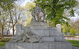 Brahms Monument Vienna
