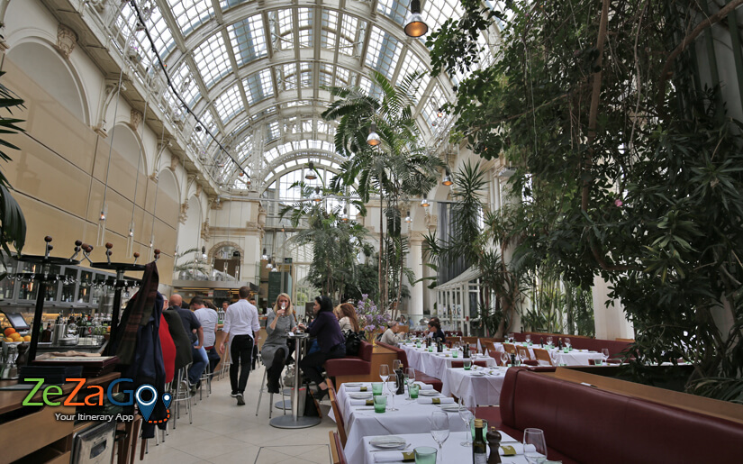 Palm House in Burggarten Vienna